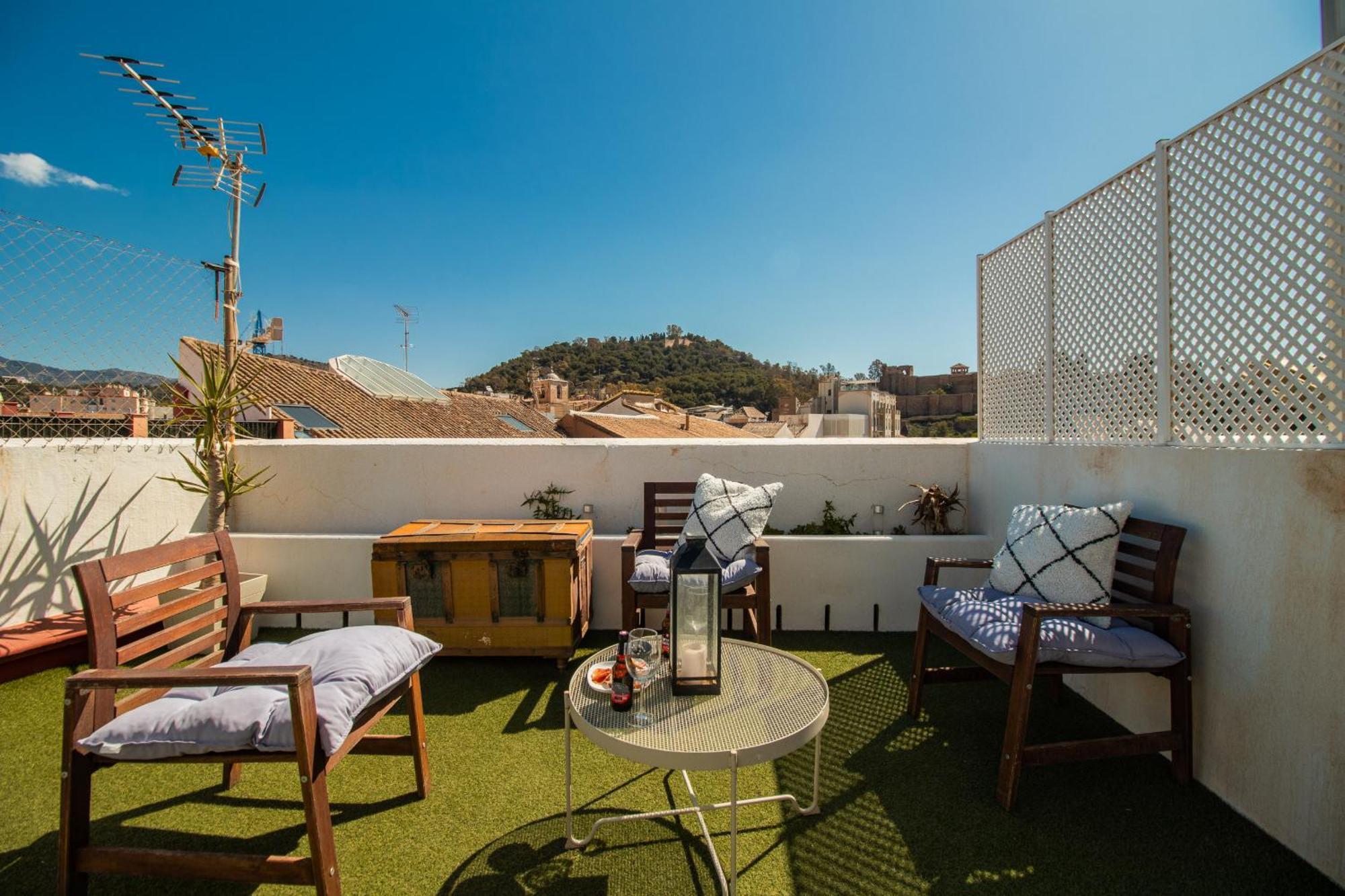 C89 - Luxurious Penthouse With Private Terrace Apartment Malaga Exterior photo